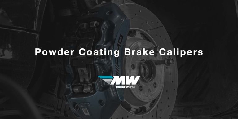 Powder Coating Brake Calipers